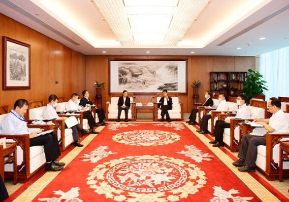 華能集團(tuán)有限公司黨組書記、董事長舒印彪會見國開行董事長趙歡
