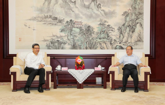 錢(qián)智民拜會(huì)廣西壯族自治區(qū)黨委、政府主要領(lǐng)導(dǎo)并調(diào)研廣西公司