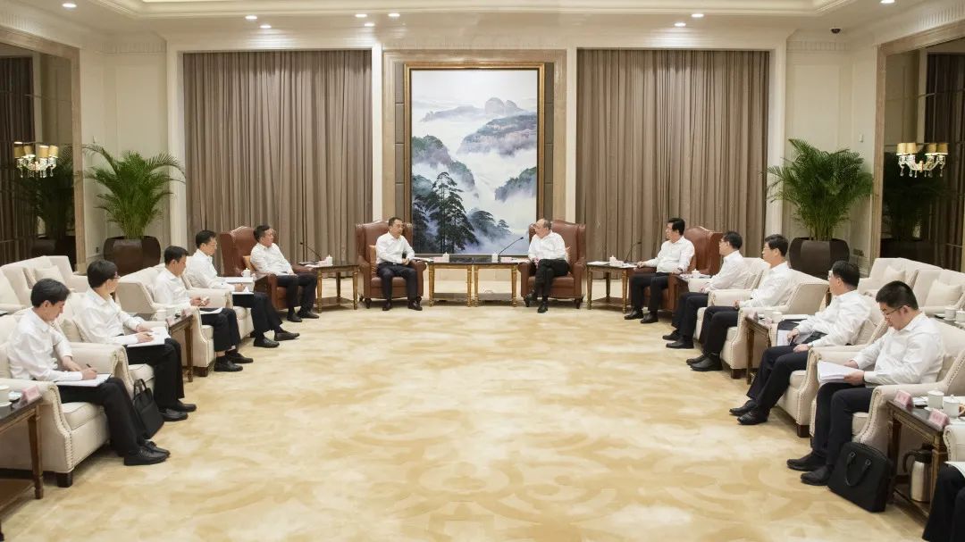 鄒磊、劉明勝拜會福建省委書記尹力、省長趙龍