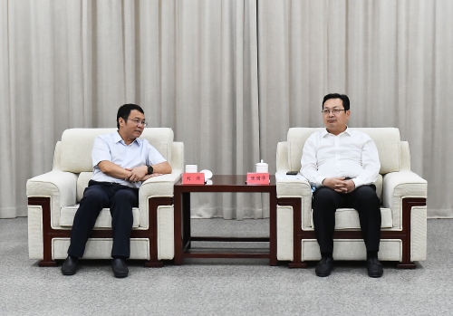 劉源拜會(huì)河北省委常委、副省長(zhǎng)，雄安新區(qū)黨工委書(shū)記、管委會(huì)主任張國(guó)華