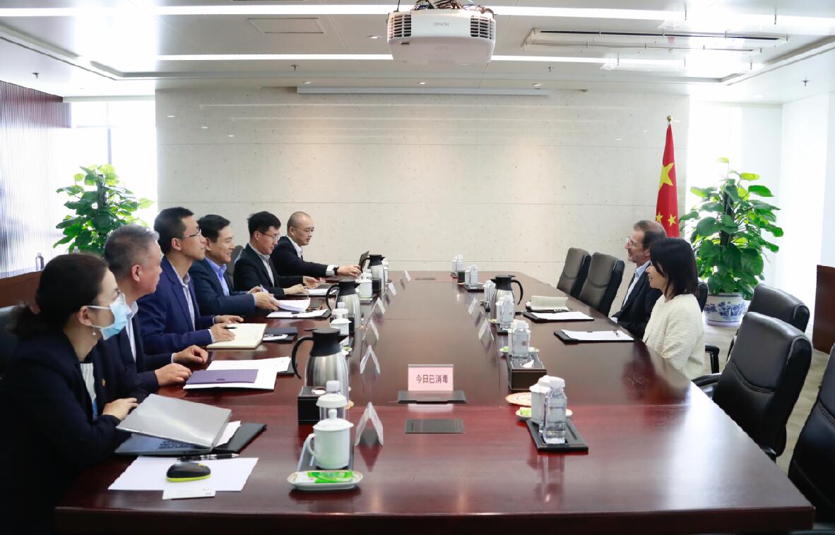 國家電投黨組成員、副總經(jīng)理陳海斌會(huì)見國際鋁業(yè)協(xié)會(huì)秘書長邁爾斯·珀瑟