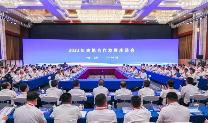 江毅拜會(huì)甘肅省委副書記、省長任振鶴 出席蘭洽會(huì)并作交流發(fā)言