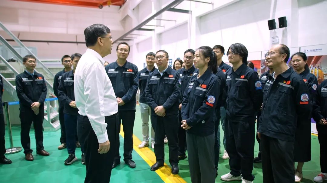 科技部黨組書記、部長(zhǎng)陰和俊到中核集團(tuán)基層單位宣講黨的二十屆三中全會(huì)精神