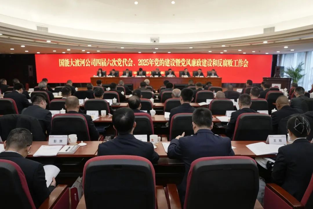 國能大渡河公司召開四屆第六次黨代會(huì)、2025年黨的建設(shè)暨黨風(fēng)廉政建設(shè)和反腐敗工作會(huì)